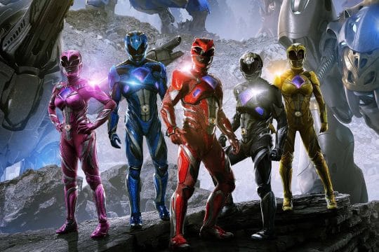 buzz review of power rangers 2017 poster 1